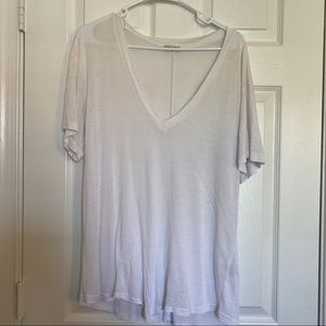 Zara v neck t shirt